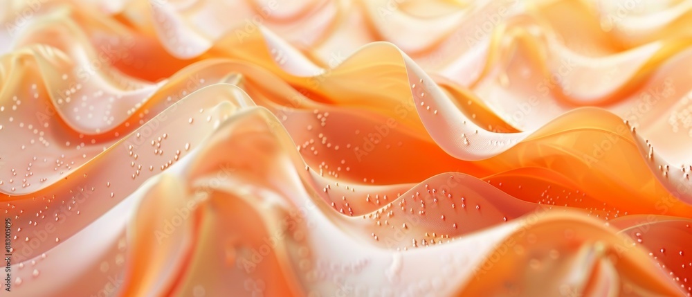 Abstract smooth peach fuzz background with curved lines and curves Abstract smooth peach fuzz background with curved lines and curves