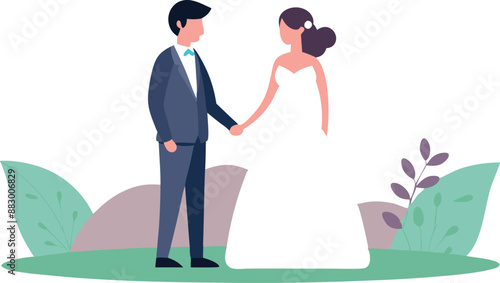 Couple dancing at a wedding reception