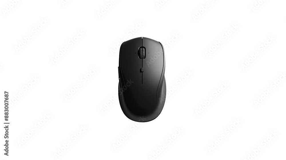 Computer mouse on a transparent background Computer mouse on a transparent background