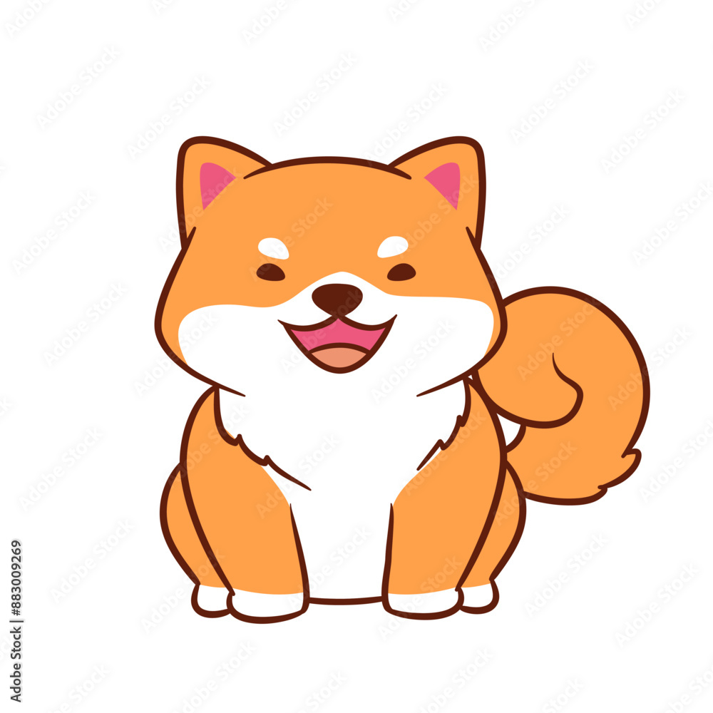 Adorable Shiba Inu Vector Adorable Shiba Inu Vector