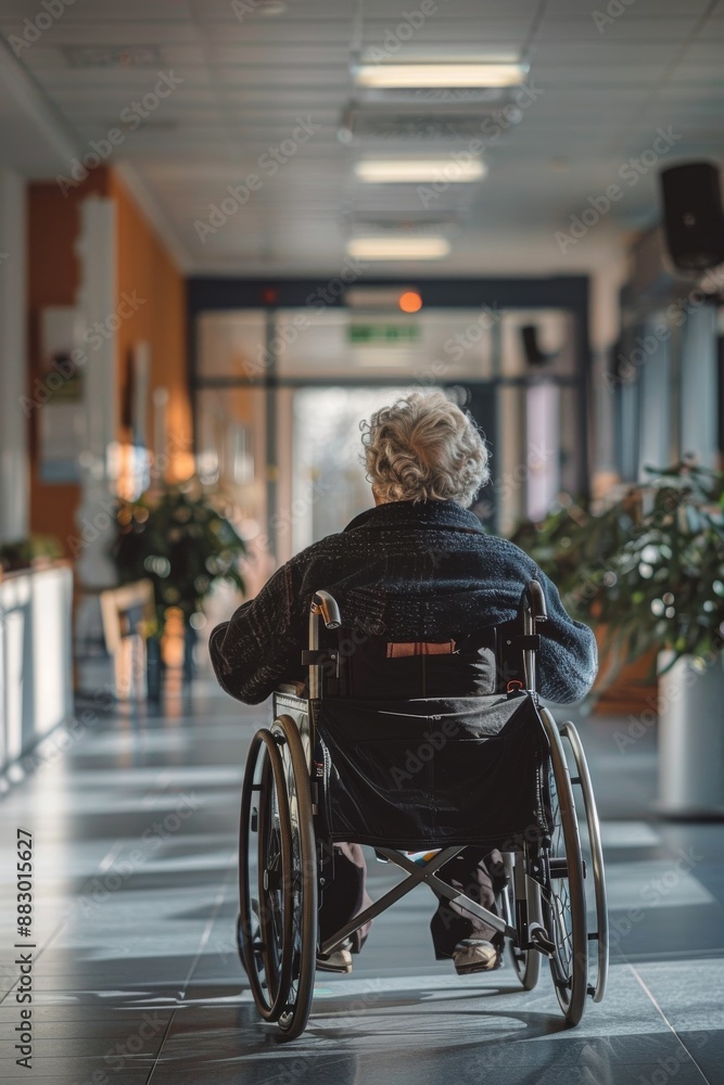 Obraz premium Care: Disability Nursing Home Support