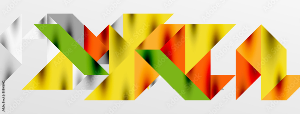 Tech minimal overlapping triangle shapes elements geometric graphic pattern Tech minimal overlapping triangle shapes elements geometric graphic pattern