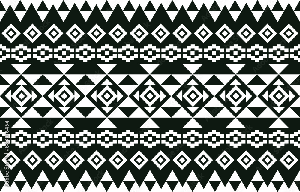 Navajo tribal vector seamless pattern. Native Indian ornament. Ethnic South Western decor style. Boho geometric ornament. Vector seamless pattern. Mexican blanket, rug. Woven carpet illustration. Navajo tribal vector seamless pattern. Native Indian ornament. Ethnic South Western decor style. Boho geometric ornament. Vector seamless pattern. Mexican blanket, rug. Woven carpet illustration.