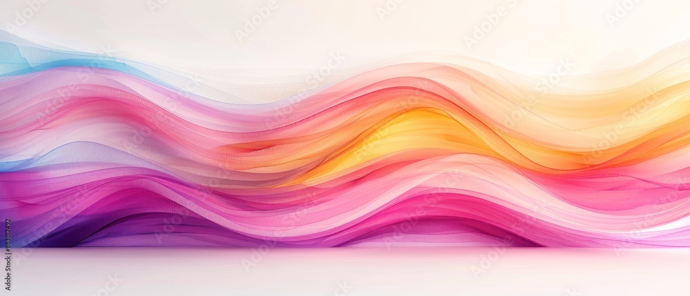 Vibrant abstract waves of color blending seamlessly, creating a dynamic and fluid artistic design perfect for creative projects. Vibrant abstract waves of color blending seamlessly, creating a dynamic and fluid artistic design perfect for creative projects.