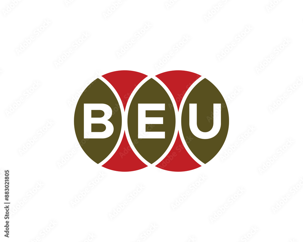 BEU logo design vector template. BEU letter logo design. BEU logo design vector template. BEU letter logo design.