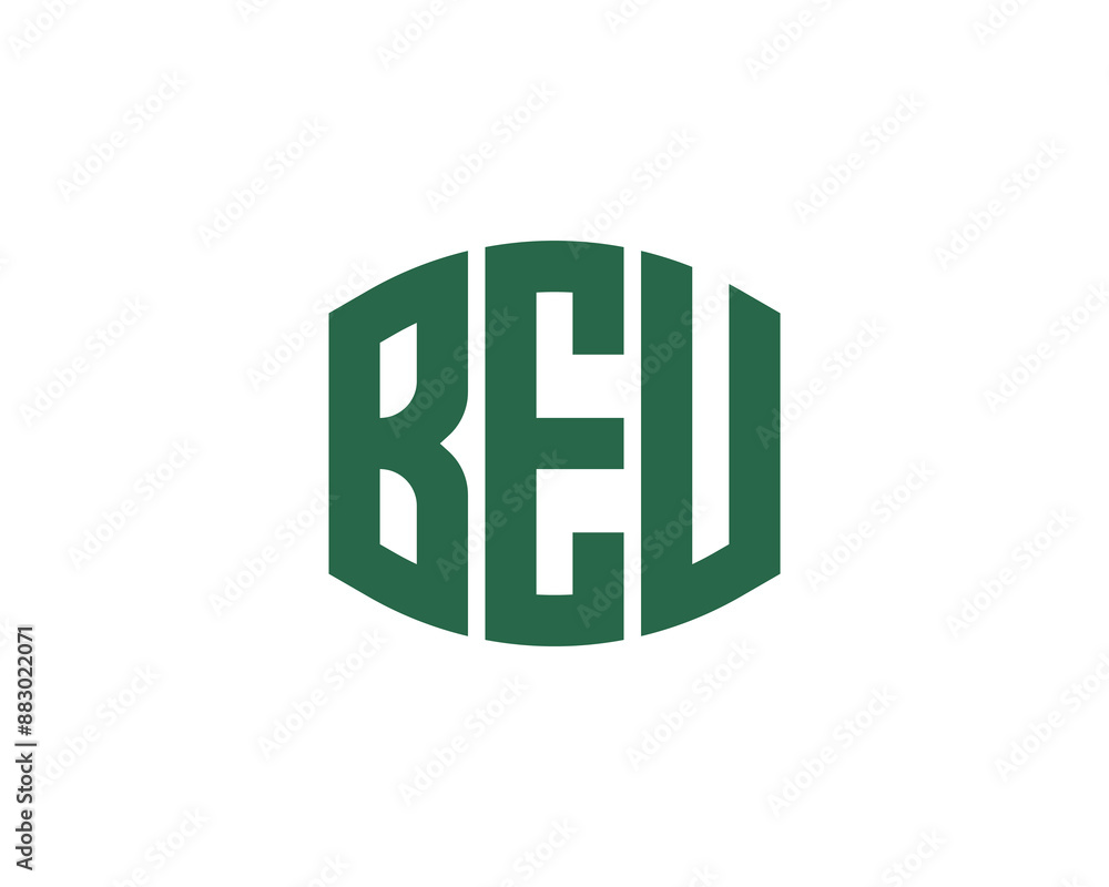 BEU logo design vector template. BEU letter logo design. BEU logo design vector template. BEU letter logo design.