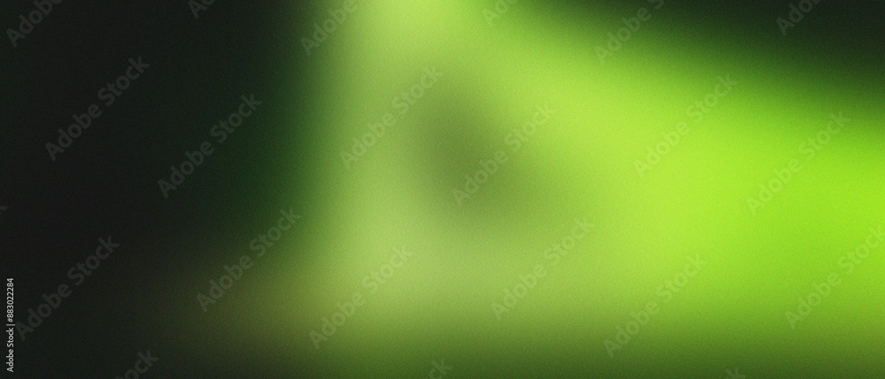 Abstract Green and Black Blurred Background with Soft Light and Gradient Effect Abstract Green and Black Blurred Background with Soft Light and Gradient Effect
