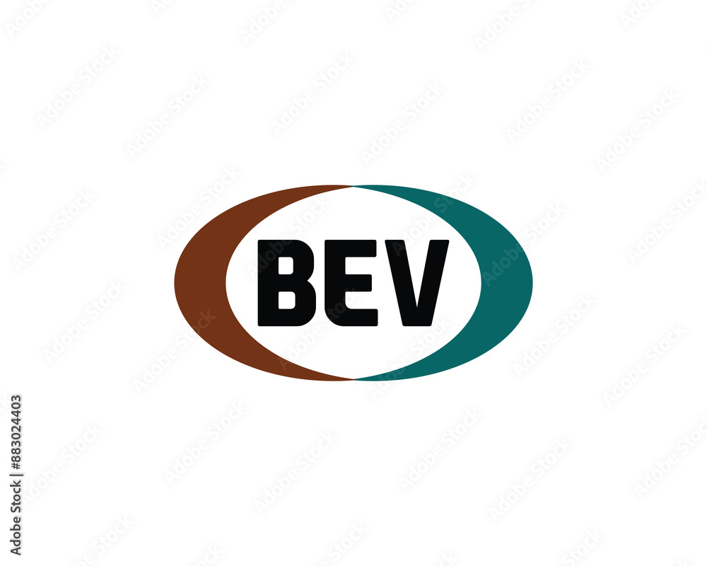 BEV logo design vector template. BEV letter logo design. BEV logo design vector template. BEV letter logo design.