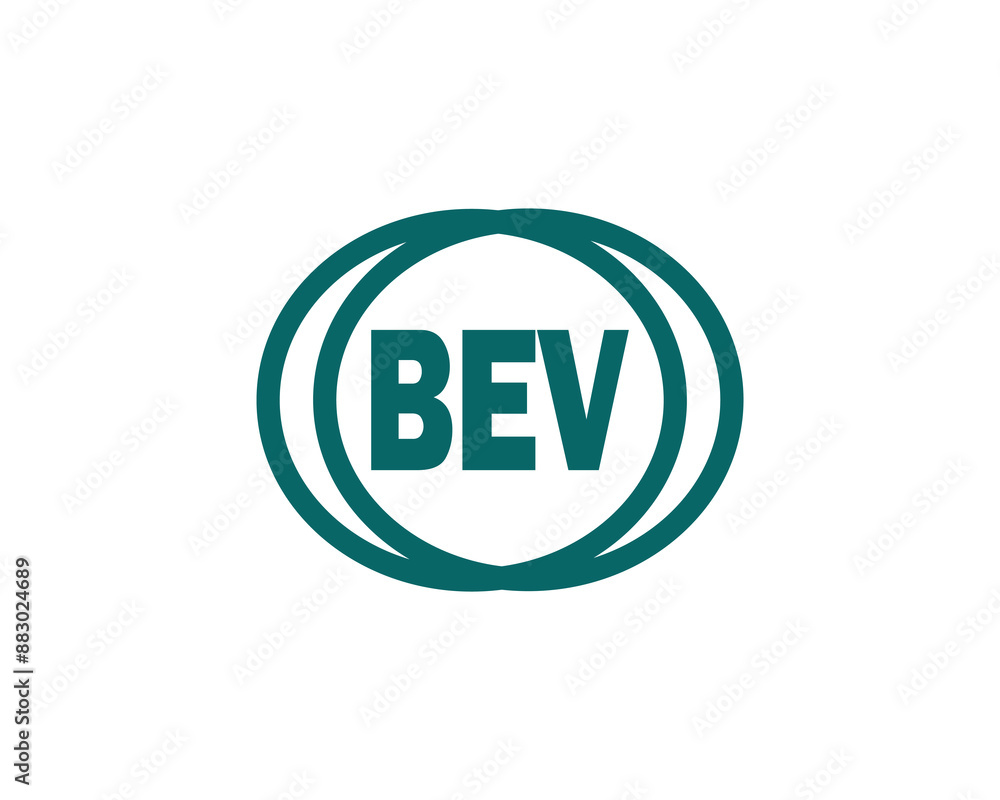 BEV logo design vector template. BEV letter logo design. BEV logo design vector template. BEV letter logo design.