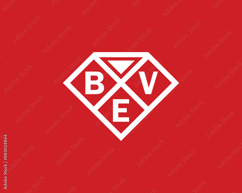 BEV logo design vector template. BEV letter logo design. BEV logo design vector template. BEV letter logo design.