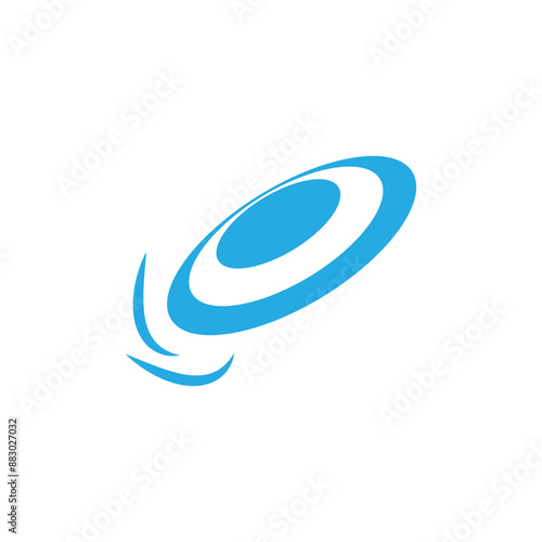 frisbee logo icon