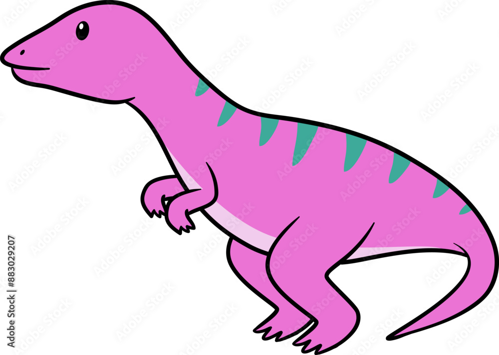 Adorable dino vector Adorable dino vector