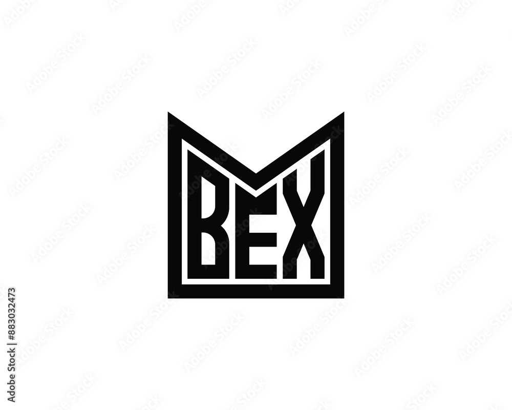 BEX logo design vector template. BEX letter logo design. BEX logo design vector template. BEX letter logo design.