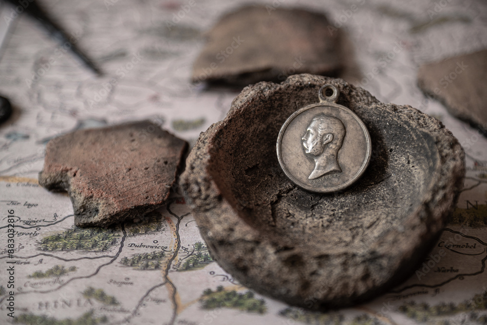 Silver Medal of 1864 of the Russian Empire:
