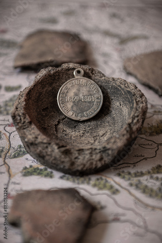 Silver Medal of 1864 of the Russian Empire: 