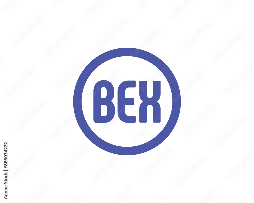 BEX logo design vector template. BEX letter logo design. BEX logo design vector template. BEX letter logo design.