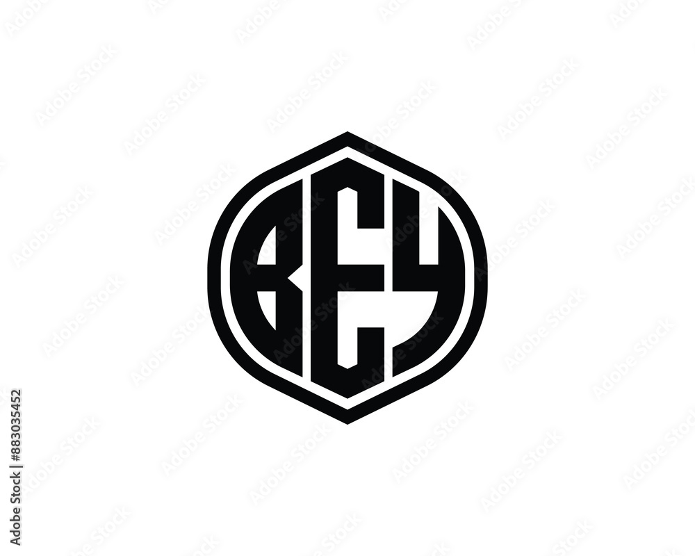 BEY logo design vector template. BEY letter logo design. BEY logo design vector template. BEY letter logo design.