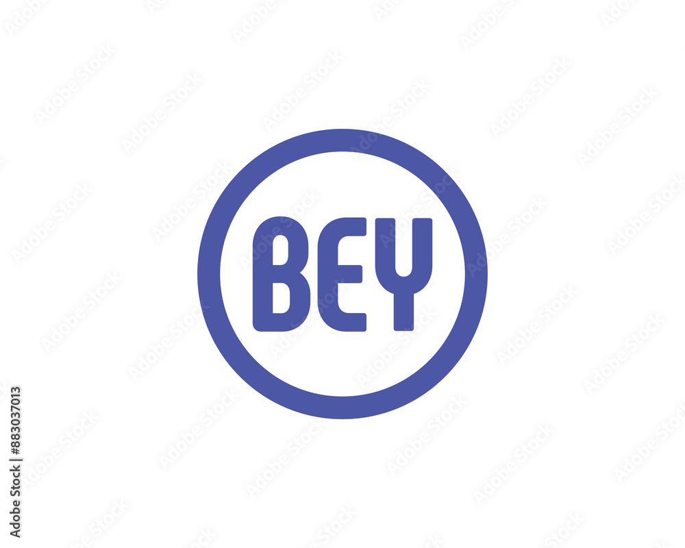 BEY logo design vector template. BEY letter logo design. BEY logo design vector template. BEY letter logo design.