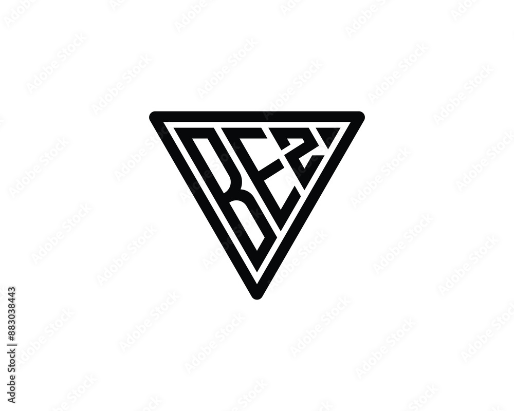 BEZ logo design vector template. BEZ letter logo design. BEZ logo design vector template. BEZ letter logo design.