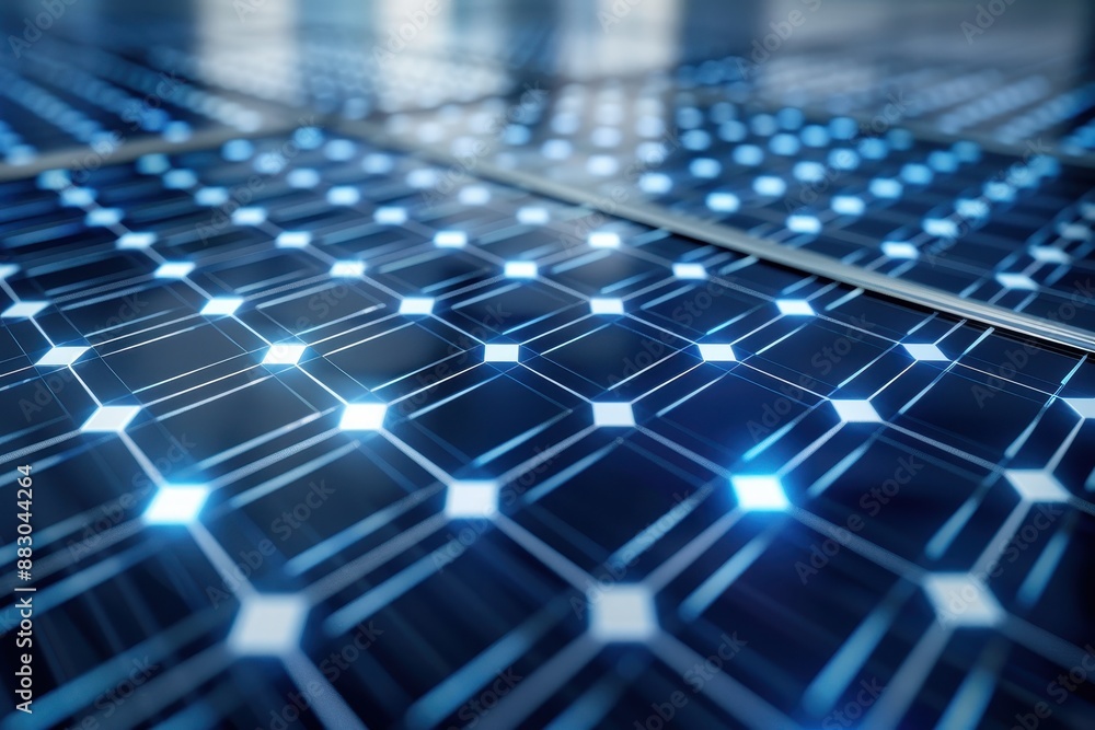 Detailed close-up of a blue digital grid with glowing nodes, symbolizing modern technology and interconnected systems. Detailed close-up of a blue digital grid with glowing nodes, symbolizing modern technology and interconnected systems.