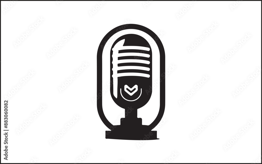  Podcast Icon designs unique and logo Mic Icon