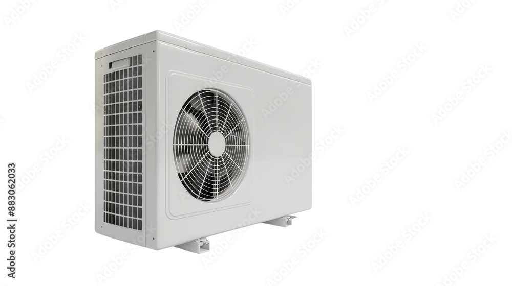 Fototapeta premium Air conditioner on a transparent background