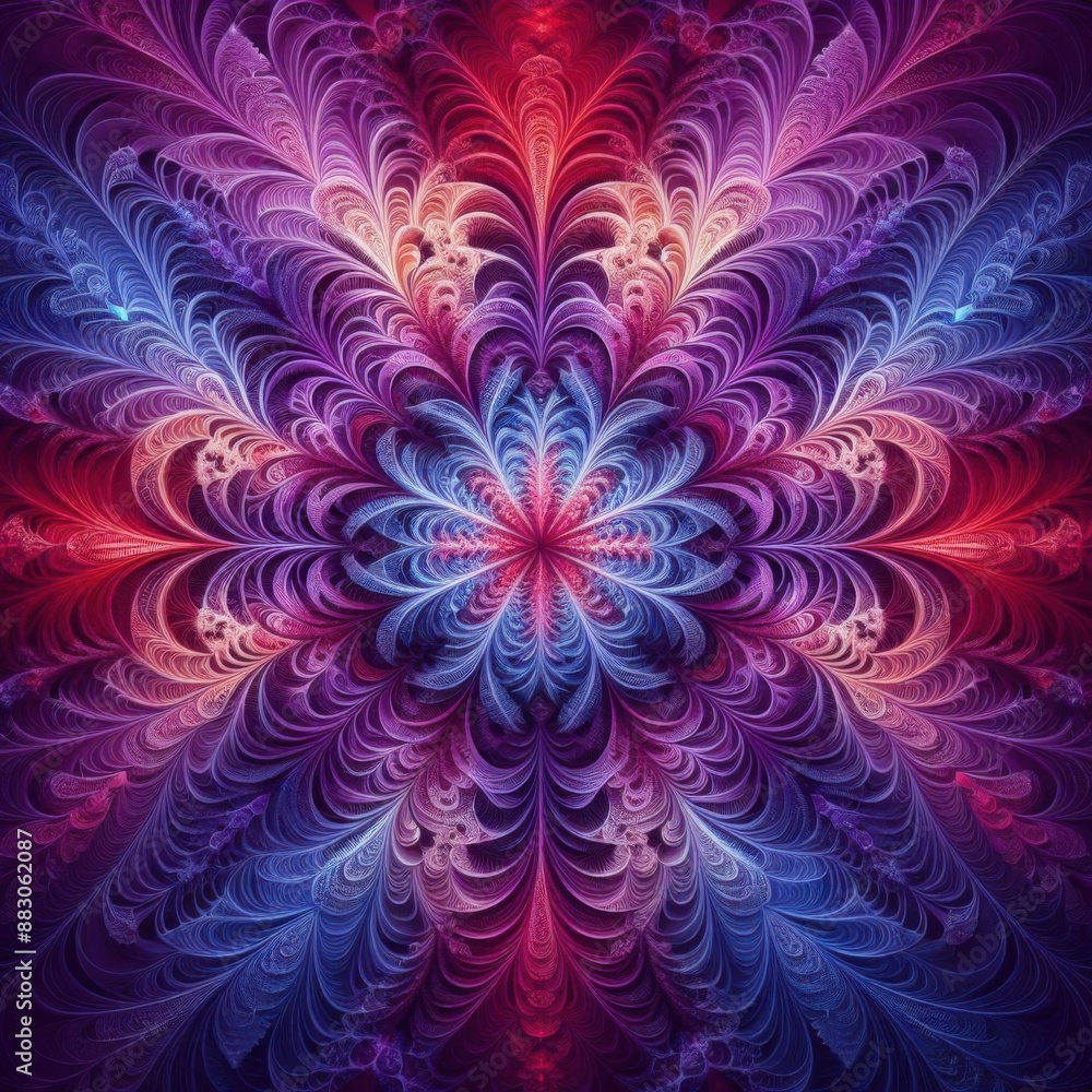 abstract background with flowers abstract background with flowers