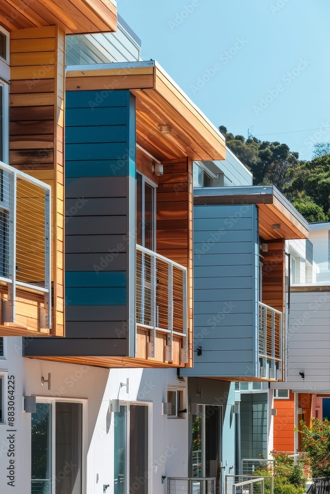 Fototapeta premium What innovative solutions are architects proposing to create affordable, sustainable, and dignified housing for all