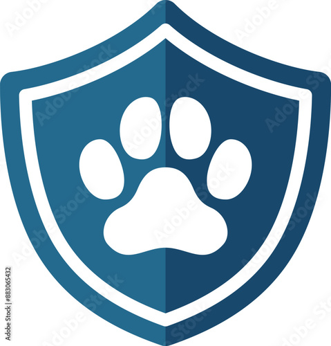 ペット保険のアイコン（Pet insurance icon）
