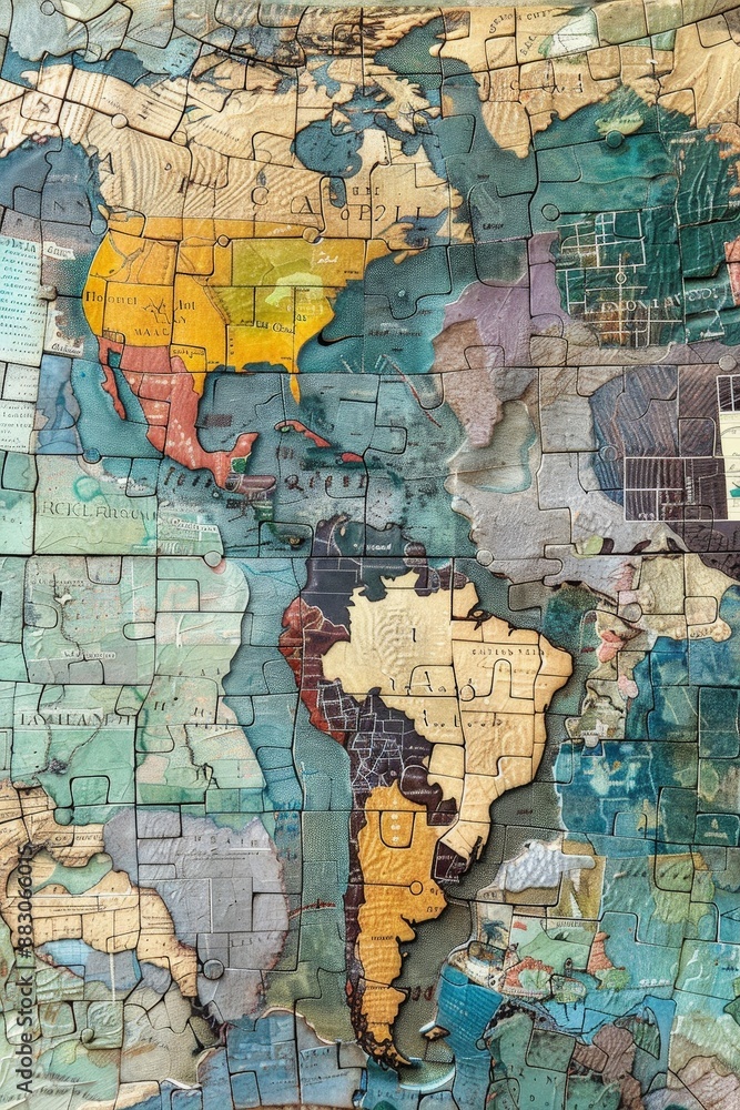 Fototapeta premium these maps reflect local knowledge and perspectives