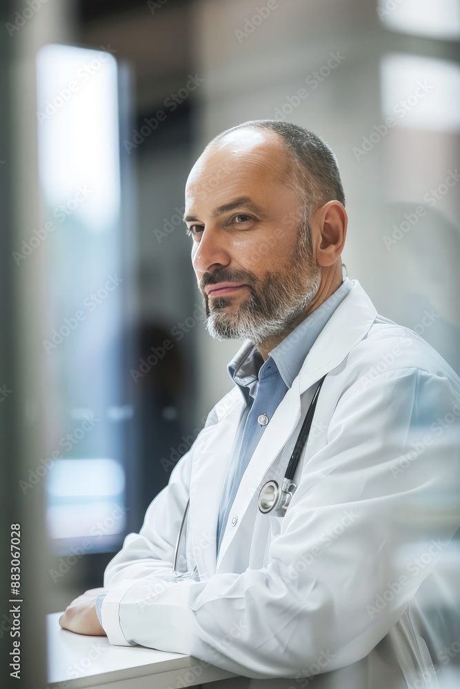 Fototapeta premium physicians integrate mental health treatment into their practice and collaborate with psychiatrists and therapists