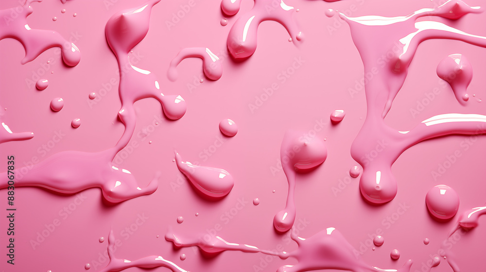Pink Water Paint Drops on Pink Background, Abstract Image, Texture, Pattern Background, Wallpaper, Cover and Screen of Smartphone, Cell Phone, Computer, Laptop, 9:16 and 16:9 Format Pink Water Paint Drops on Pink Background, Abstract Image, Texture, Pattern Background, Wallpaper, Cover and Screen of Smartphone, Cell Phone, Computer, Laptop, 9:16 and 16:9 Format