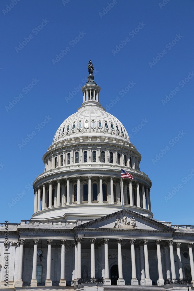 Obraz premium Beautiful City of Washington DC – US Capitol – USA