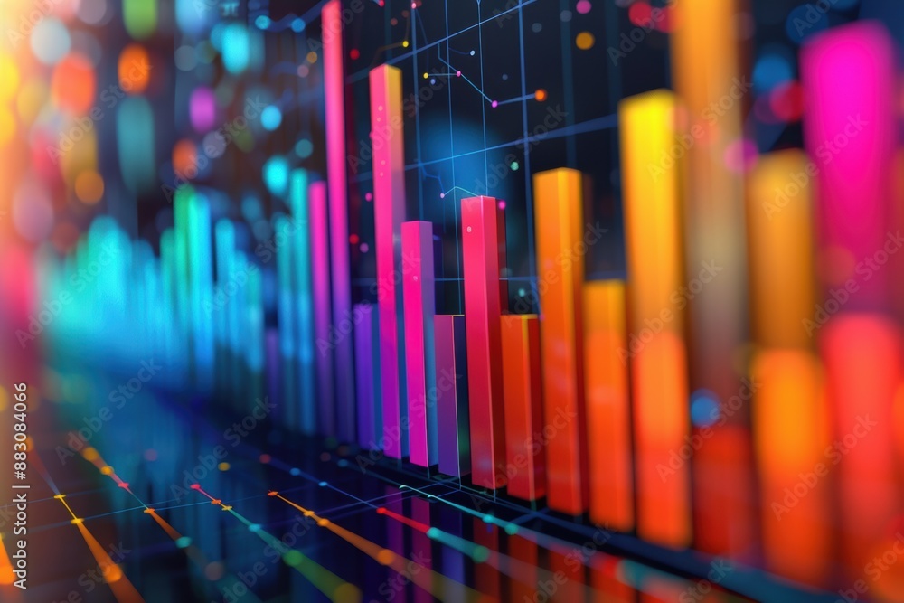Vibrant Data Visualization of Economic Growth Vibrant Data Visualization of Economic Growth