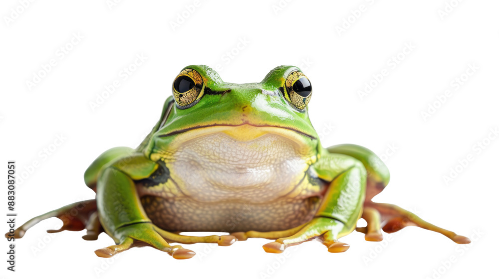 Obraz premium frog on transparent background