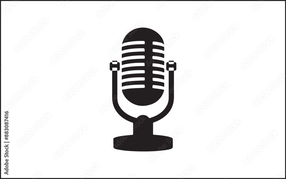 Podcast Icon designs unique and logo Mic Icon Podcast Icon designs unique and logo Mic Icon