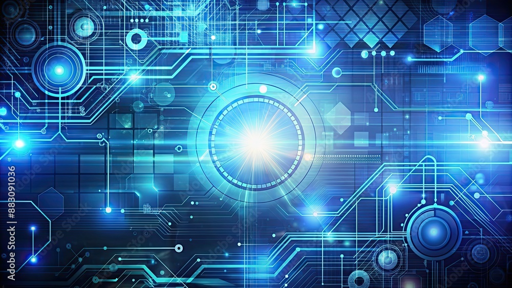 Abstract technological background with various tech elements, technology, digital, innovation, futuristic, data Abstract technological background with various tech elements, technology, digital, innovation, futuristic, data