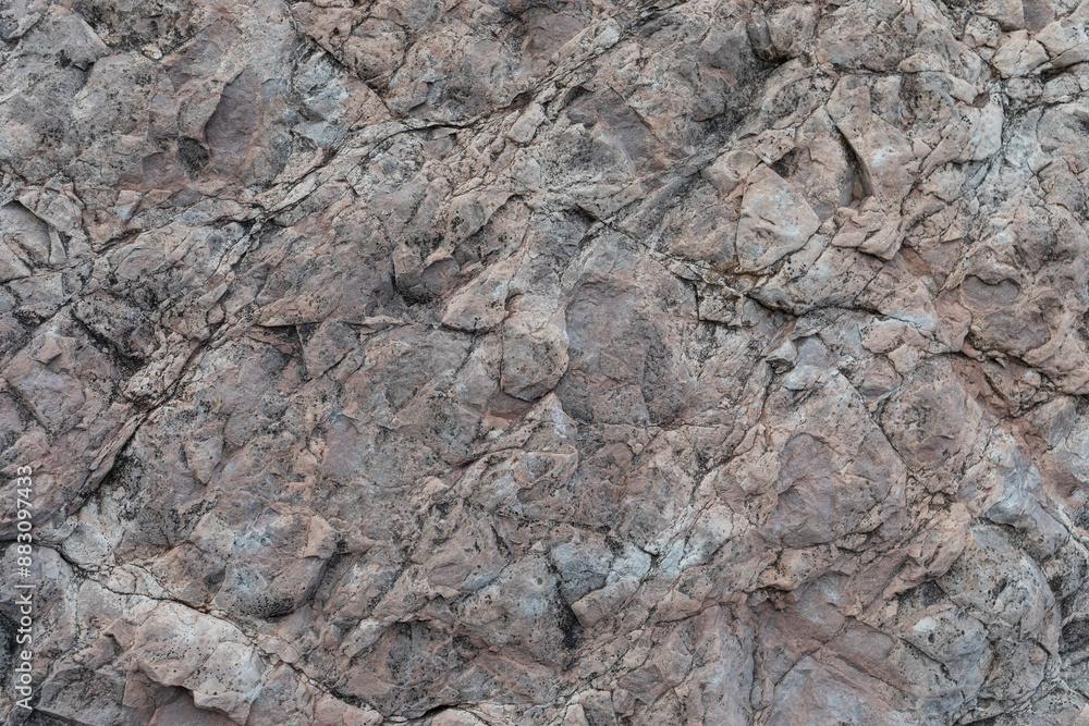 Fototapeta premium Texture of rocks worn by the sea.
