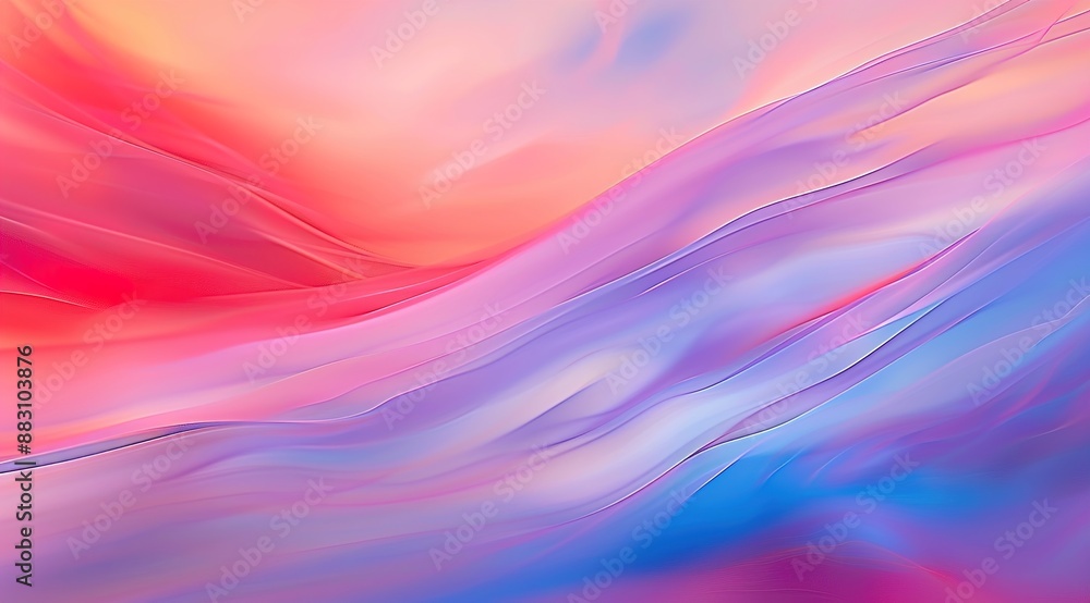 Fototapeta premium abstract colorful background with waves