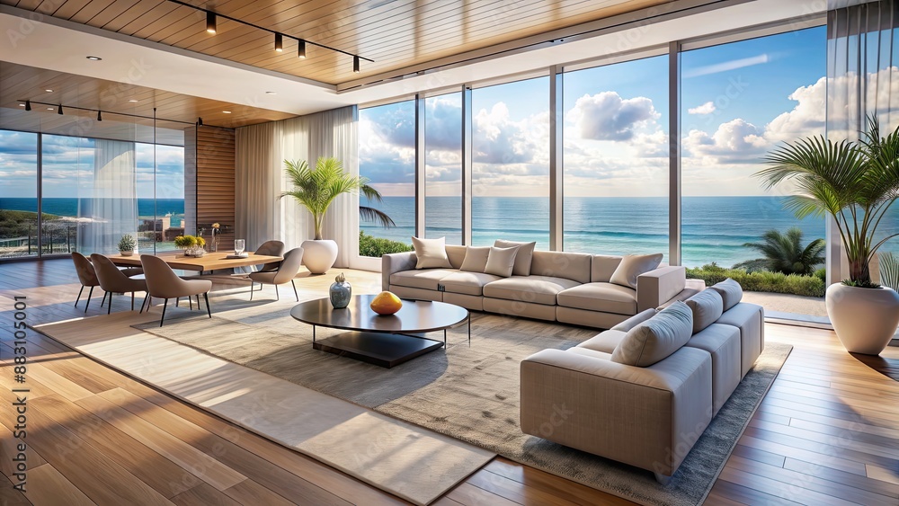 Beachfront living with stunning sea view modern and luxurious design, beach, living, sea view, modern, luxurious, design Beachfront living with stunning sea view modern and luxurious design, beach, living, sea view, modern, luxurious, design