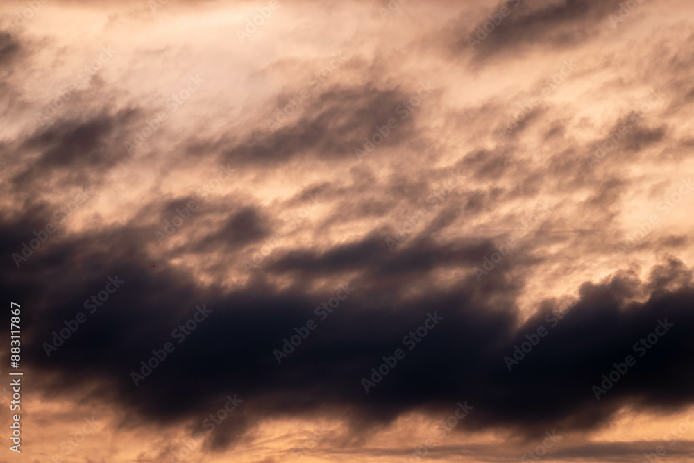 Wonderful Sunset sky Background in hot season . Wonderful Sunset sky Background in hot season .