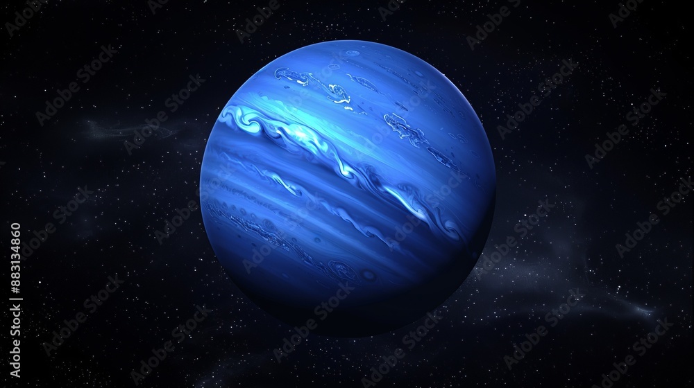 A majestic blue planet drifts amidst swirling cosmic clouds and stars, evoking the grandeur and endless mysteries of the farthest reaches of space. A majestic blue planet drifts amidst swirling cosmic clouds and stars, evoking the grandeur and endless mysteries of the farthest reaches of space.