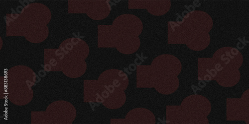 Dark Black vector abstract mosaic pattern. A sample with polygonal shapes. A completely new template for your business design.