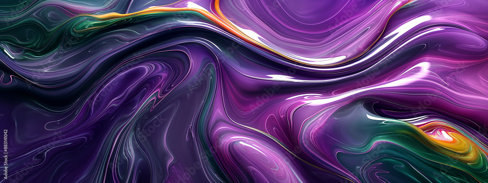 Obraz premium background painted with multi-colored oil paints