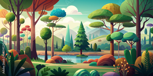 all kinds of trees