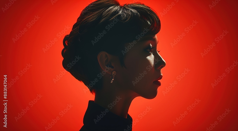 silhouette of a woman silhouette of a woman