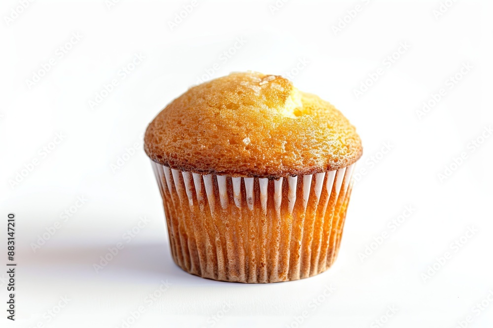 single muffin isolated on white single muffin isolated on white