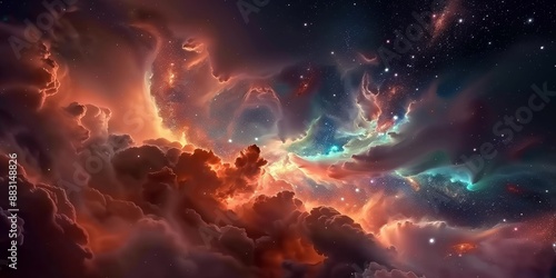 Surreal Cosmic Clouds and Star Formation