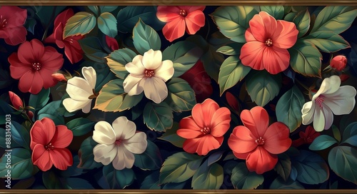 Floral Pattern Wallpaper