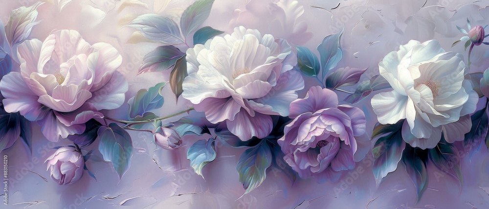 Purple Floral Wallpaper Border Purple Floral Wallpaper Border